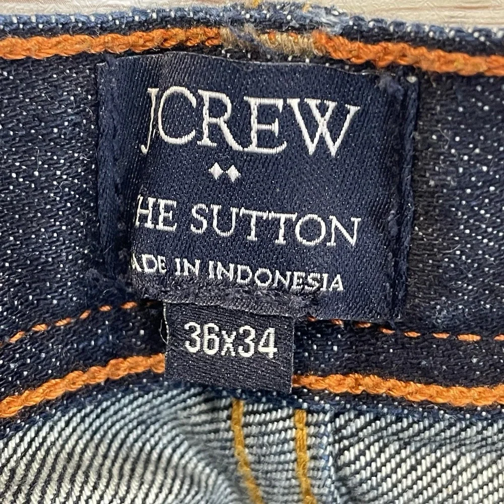 J. Crew Factory Men's Relaxed Jeans - Dark Indigo